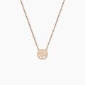 Colliers sur Grenoble : Histoire d'Or Collier Ieva Argent Rose