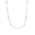 Histoire d'Or Collier Sautoir Paquito Argent Blanc