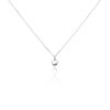 Histoire d'Or Collier Barbara Argent Blanc