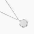 Histoire d'Or Collier Collette Argent Blanc