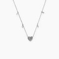 Histoire d'Or Collier Sibie Argent Blanc