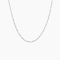 Histoire d'Or Collier Arletty Argent Blanc