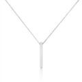 Histoire d'Or Collier Tullia Argent Blanc