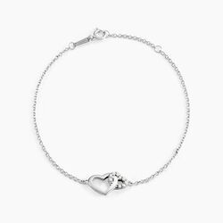 Histoire d'Or Bracelet Azylis Argent Blanc Oxyde De Zirconium