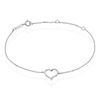 Histoire d'Or Bracelet Bertille Argent Blanc Oxyde De Zirconium