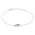 Histoire d'Or Bracelet Liraz Argent Blanc Oxyde De Zirconium