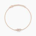 Histoire d'Or Bracelet Duchesse Argent Rose Oxyde De Zirconium