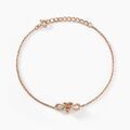 Histoire d'Or Bracelet Atieno Argent Rose Oxyde De Zirconium