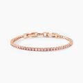 Histoire d'Or Bracelet Rio Argent Rose Oxyde De Zirconium