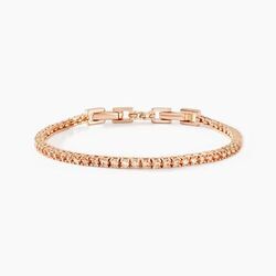 Histoire d'Or Bracelet Rio Argent Rose Oxyde De Zirconium