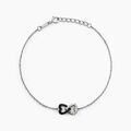 Bracelets sur Grenoble : Histoire d'Or Bracelet Marcella Argent Blanc Oxyde De Zirconium