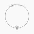 Histoire d'Or Bracelet Daisy Argent Blanc Oxyde De Zirconium