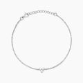Histoire d'Or Bracelet Thylane Argent Blanc Oxyde De Zirconium