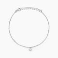 Bracelets sur Grenoble : Histoire d'Or Bracelet Saya Argent Blanc Oxyde De Zirconium