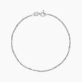 Bracelets sur Grenoble : Histoire d'Or Bracelet Arletty Argent Blanc