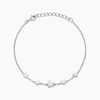 Histoire d'Or Bracelet Celesta Argent Blanc