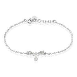 Histoire d'Or Bracelet Sevinc Argent Blanc
