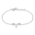 Histoire d'Or Bracelet Sevinc Argent Blanc