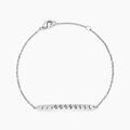 Bracelets sur Grenoble : Histoire d'Or Bracelet Silva Argent Blanc