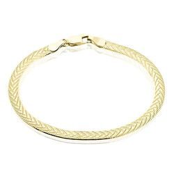 Histoire d'Or Bracelet Argent Jaune Alay