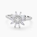 Histoire d'Or Bague Daisy Argent Blanc Oxyde De Zirconium