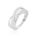 Histoire d'Or Bague Nauri Argent Blanc Oxyde De Zirconium