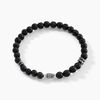 Histoire d'Or Bracelet Acier Hugueso Agates Noires