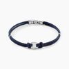 Histoire d'Or Bracelet Fabrice Acier Blanc
