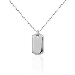 Histoire d'Or Collier Eutrope Acier Blanc