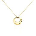 Histoire d'Or Collier Creolia Acier Jaune