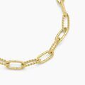Histoire d'Or Collier Andria Acier Jaune