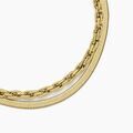 Colliers sur Grenoble : Histoire d'Or Collier Maddalena Acier Jaune