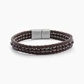 Bracelets sur Grenoble : Histoire d'Or Bracelet Alassio Acier Blanc Pierre