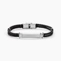 Bracelets sur Grenoble : Histoire d'Or Bracelet Gaetan Acier Blanc