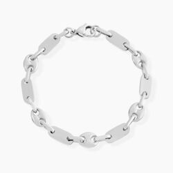 Histoire d'Or Bracelet Kobe Acier Blanc