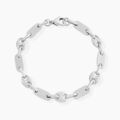 Histoire d'Or Bracelet Kobe Acier Blanc