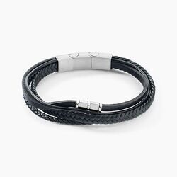 Histoire d'Or Bracelet Acier Blanc Romain