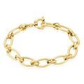 Histoire d'Or Bracelet Maille Perry Acier Dor&eacute;