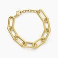 Histoire d'Or Bracelet Lyre Acier Jaune
