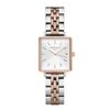 Montre Rosefield The Mini Boxy Blanc