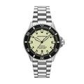 Montres sur Grenoble : Montre Emporio Armani Sea Explorer Jaune