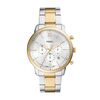 Montre Fossil Neutra Chrono Argent&eacute;