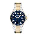 Montres sur Grenoble : Montre Emporio Armani World Explorer Bleu