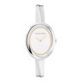 Montres sur Grenoble : Montre Calvin Klein Twisted Bezel Blanc
