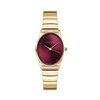 Montre Rosefield Oval Bordeaux