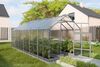 KLASIKA GREENHOUSES Serre KLASIKA HOUSE 2,35 x 6,12 m (14,38 m), 6 mm avec revêtement en polycarbonate