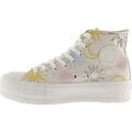 Baskets femme sur Grenoble : Baskets montantes Victoria Basket Montante &agrave; Lacets Rose