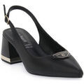 Chaussures &agrave; talons femme sur Grenoble : Chaussures escarpins Laura Biagiotti SILK NERO