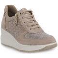 Baskets femme sur Grenoble : Baskets Enval RONDA TAUPE
