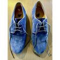 Derbies Bobbies Chaussures derbies en cuir su&eacute;d&eacute; bleu Bobbies Bleu